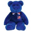 TY Beanie Buddy - JOHN the Bear (14 inch) (Mint)
