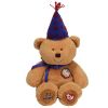 TY Beanie Buddy - LAUGHTER the Bear (14.5 inch - Mint)