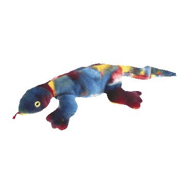 Lizzy the lizard hot sale beanie baby value