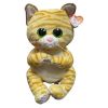 TY Beanie Buddy (Beanie Bellies) - MANGO the Gold Tabby Cat (10 inch) (Mint)