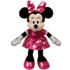 TY Beanie Buddy - Disney Sparkle - MINNIE MOUSE (Pink) (Medium Size - 13 inch) (Mint)