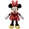 TY Beanie Buddy - Disney Sparkle - MINNIE MOUSE (Red) (Medium Size - 13 inch) (Mint)