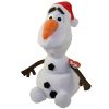 TY Beanie Buddy - OLAF the Snowman with SANTA HAT (10.5 inch) (Disney Frozen) (Mint)