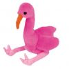 TY Beanie Buddy - PINKY the Pink Flamingo (10.5 inch) (Mint)