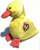 TY Beanie Buddy - QUACKERS the Duck ( NO WINGS ) (9.5 inch) (Mint)