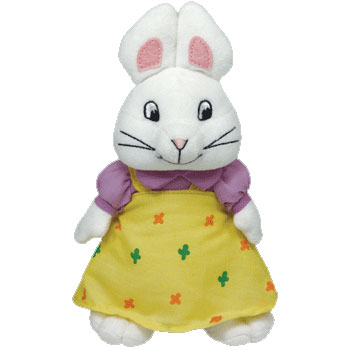 TY Beanie Buddy - RUBY the Bunny (Nick Jr. - Max & Ruby) (Medium - 13 ...