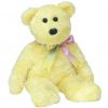 TY Beanie Buddy - SHERBET the Bear (Yellow Version) (13.5 inch) (Mint)