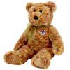 TY Beanie Buddy - SPECKLES the Bear (14.5 inch) (Mint)