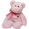 TY Beanie Buddy - SWEETEST the Valentine's Bear (14 inch - Mint)