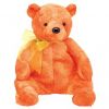 TY Beanie Buddy - TANGERINE the Bear (Curly Fabric) (13 inch) (Mint)