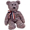 TY Beanie Buddy - USA the Bear (13.5 inch) (Mint)