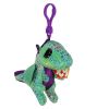 TY Beanie Boos - CINDER the Green Dragon (Plastic Key Clip) (Mint)