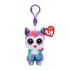 TY Beanie Boos - IZABELLA the Husky Dog (Plastic Key Clip - 3 in) (Mint)