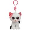 TY Beanie Boos - MUFFIN the Cat (Plastic Key Clip - 3 inch) (Mint)