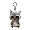 TY Beanie Boos - OAKIE the Raccoon (Key Clip - 3 inch) (Mint)