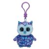 TY Beanie Boos - OSCAR the Blue Owl (Plastic Key Clip)