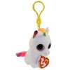 TY Beanie Boos - PIXY the Unicorn (Plastic Key Clip) (Mint)