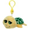 TY Beanie Boos - POKEY the Yellow Turtle (Plastic Key Clip - 3 inch) (Mint)