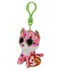 TY Beanie Boos - SOPHIE the Multi-Color Cat (Key Clip) (Mint)