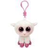 TY Beanie Boos - TWINKLE the Lamb (Plastic Key Clip - 3.5 inch) (Mint)