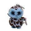 TY Beanie Boos - YAGO the Owl (Glitter Eyes) (Metal Key Clip Version) (Mint)