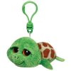 TY Beanie Boos - ZIPPY the Green Turtle (Plastic Key Clip - 3 inch) (Mint)