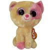 TY Beanie Boos - ANNABELLE the Pink & Cream Cat (Regular Size - 6.5 inch) (Mint)