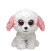 TY Beanie Boos - DIVA the Bichon Dog (Regular Size - 6 inch) (Mint)