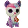 TY Beanie Boos - IZABELLA the Tie Dye Husky (Regular Size - 6.5 inch)cl) (Mint)