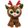 TY Beanie Boos - COMET the Reindeer (Medium Size - 9 inch) (Mint)