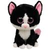 TY Beanie Boos - PEPPER the Black & White Cat (Medium Size - 9 inch) (Mint)