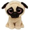 TY Beanie Boos - PUGSLY the Pug Dog (Medium Size - 9 inch) (Mint)