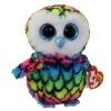 TY Beanie Boos - ARIA the Rainbow Owl (Regular Size - 6 inch)  (Mint)