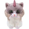 TY Beanie Boos - ASHER the UniCat (Regular Size - 6 inch) (Mint)