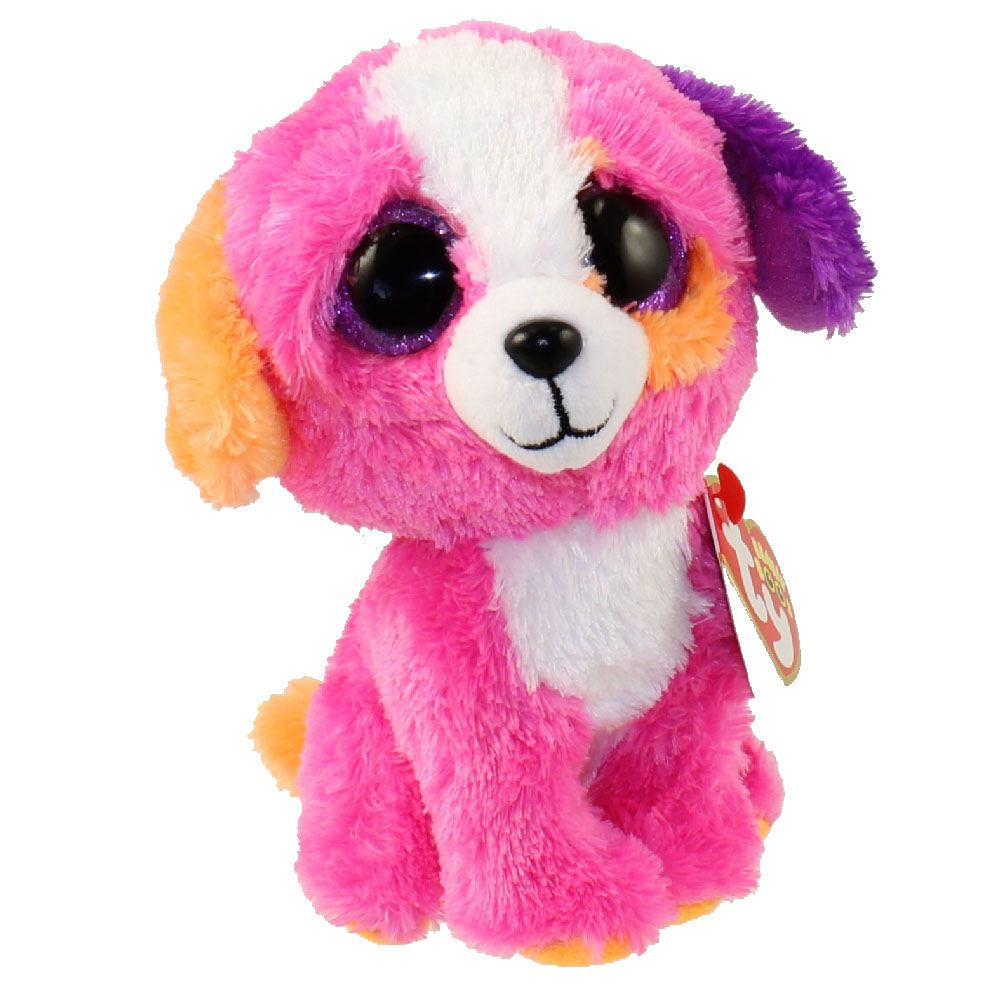 TY Beanie Boos - AUSTIN the Multicolored Dog (Regular Size - 6 inch ...