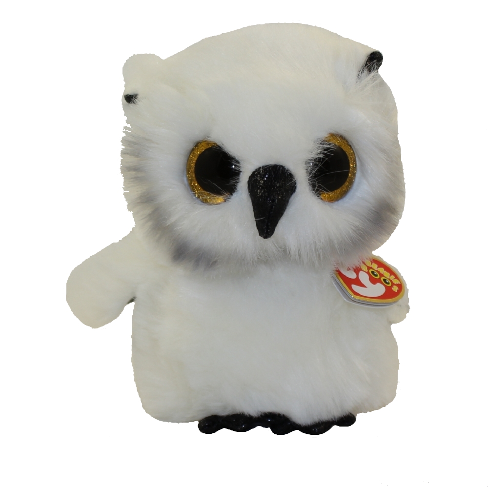 ty beanie white owl