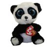TY Beanie Boos - BAMBOO the Panda (Blue Glitter Eyes - Silver Feet) (Regular Size - 6 inch) (Mint)