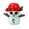 TY Beanie Boos - BRRRNIE the Snowman (Regular Size - 6 inch) (Mint)