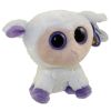 TY Beanie Boos - CLOVER the Lamb (White Version - Solid Eye Color) (6 inch) (Mint)