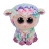 TY Beanie Boos - DAFFODIL the Rainbow Lamb (Regular Size - 6 inch) (Mint)