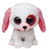 TY Beanie Boos - DARLIN the White Dog (Regular Size - 6 inch) (Mint)