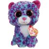 TY Beanie Boos - DREAMER the Blue/Purple Leopard (Regular Size - 6 inch)