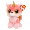 TY Beanie Boos - FAYE the UniFox (Glitter Eyes)(Regular Size - 6 inch) (Mint)