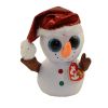 TY Beanie Boos - FLURRY the Snowman (Glitter Eyes) (Regular Size - 6 inch) (Mint)