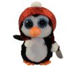 TY Beanie Boos - GALE the Penguin (Glitter Eyes) (Regular Size - 6 inch) (Mint)