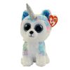 TY Beanie Boos - HELENA the UniHusky Dog (Glitter Eyes) (Regular Size - 6 inch) (Mint)