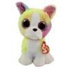 TY Beanie Boos - ISLA the Rainbow Bulldog (Regular Size - 6 inch) (Mint)