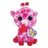 TY Beanie Boos - JUNGLELOVE the Pink Giraffe (Regular Size - 6 inch) (Mint)