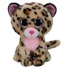 TY Beanie Boos - LIVVIE the Leopard (Glitter Eyes)(Regular Size - 6 inch) (Mint)