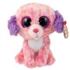 TY Beanie Boos - LONDON the Multicolored Dog (Regular Size - 6 inch)  (Mint)